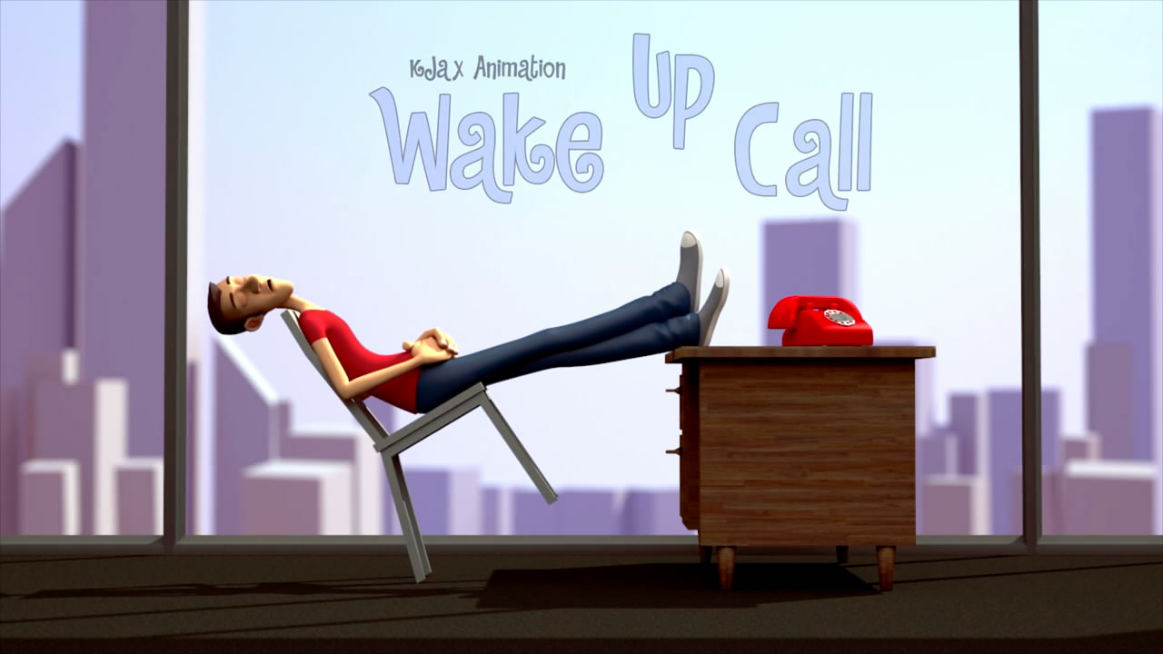 《Wake Up Call》別人的動畫練習(xí)3D短片