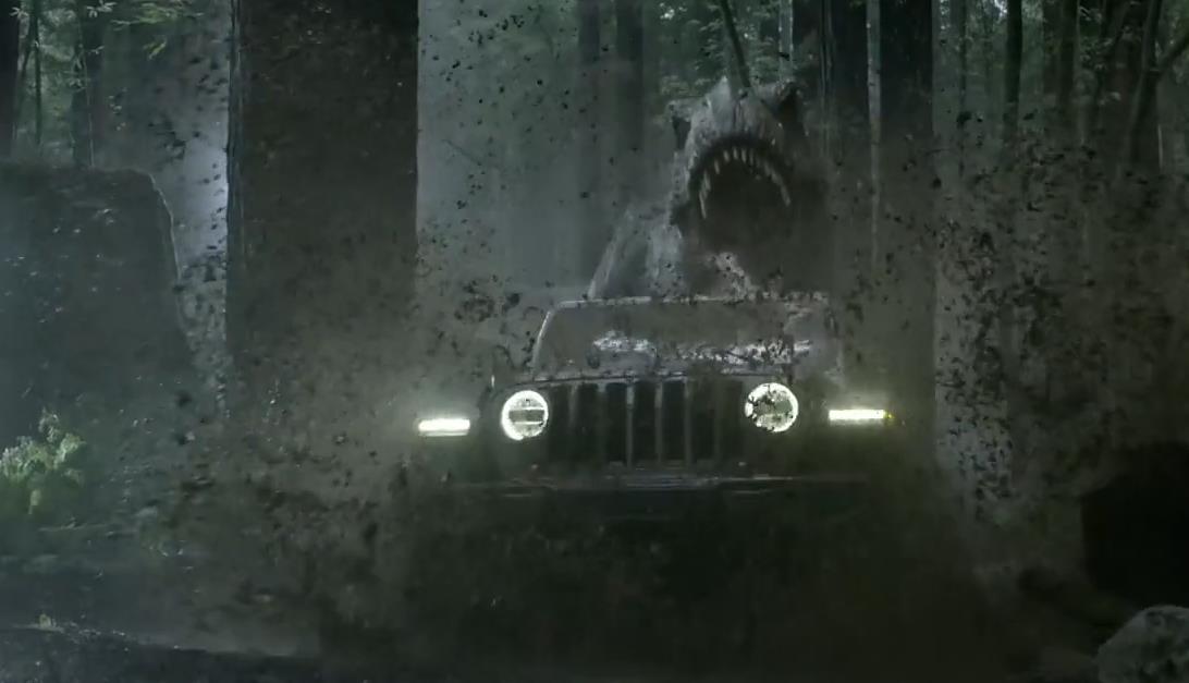 Jeep 2018 超級碗廣告：如果在路上遇見一只恐龍，該怎么辦？