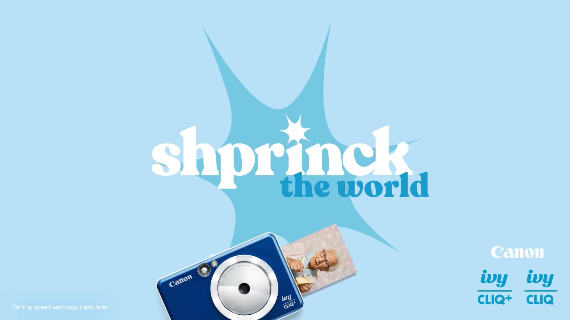 《Shprinck the world》佳能即拍即用相機(jī)