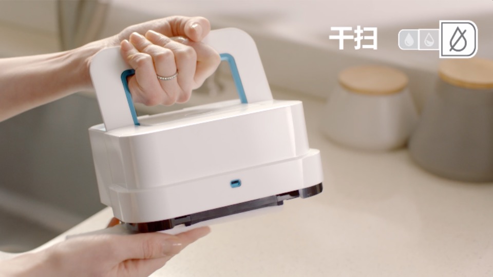 IRobot Braava Merch 噴水擦地機(jī)器人宣傳片